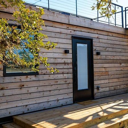 New! The Texas Longhorn-Luxury Container Home Fredericksburg Exterior foto